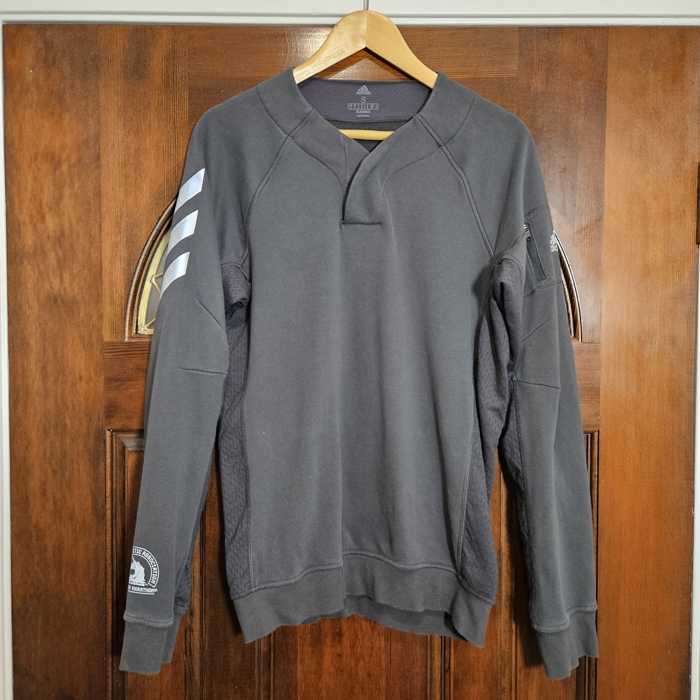 Adidas Running Crewneck Sweatshirt | Boston Marathon Edition | Men’s Small